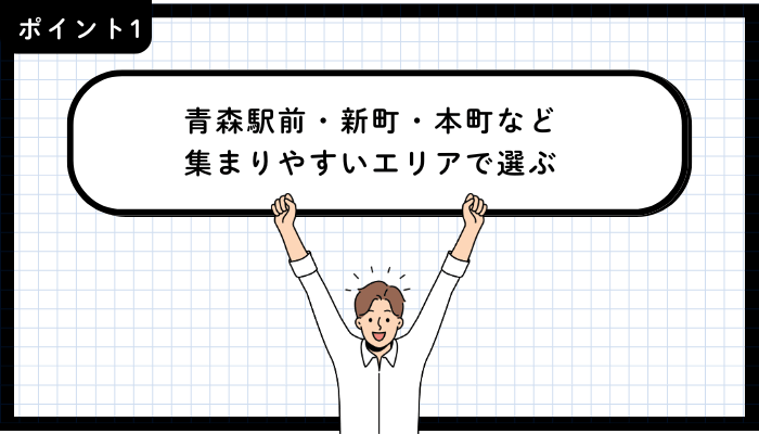 青森市おしゃれ居酒屋ポイント1
