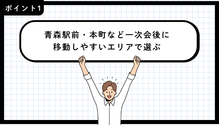 青森市二次会おすすめポイント1
